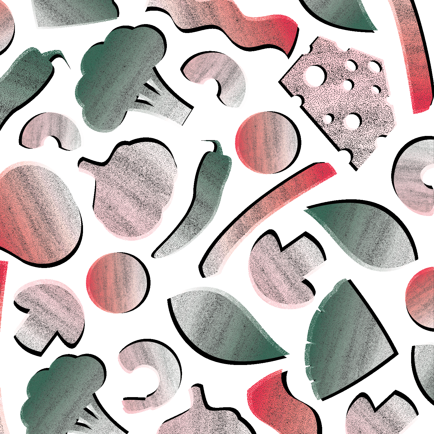 Politos Pizza Illustration